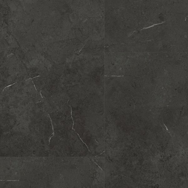 Triana Noir Loose-Lay 46990 - Dramatyczny czarny marmur z kolekcji Intoo